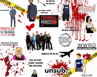Criminal Minds 20oz Tumbler Wrap