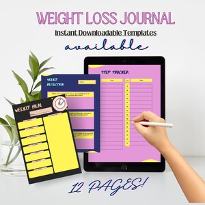 Weight Loss Journal - Digital Download