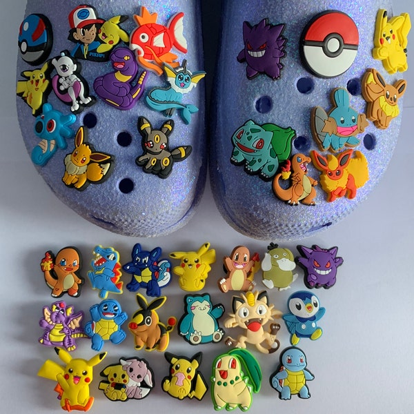 Charmes de chaussures Pokémon