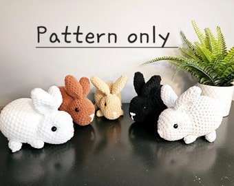 Bunny  (Easter) crochet PATTERN PDF