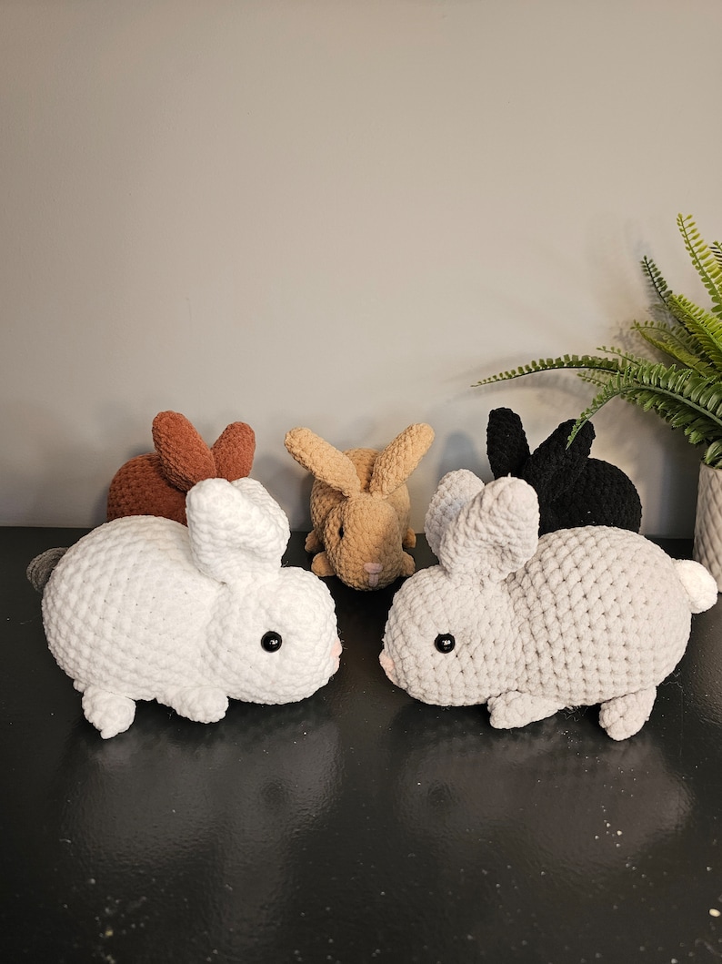 Bunny Easter crochet PATTERN PDF zdjęcie 6