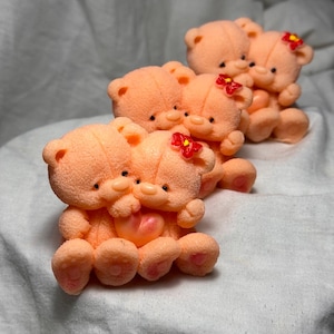 Teddy bear soap, guest favor, personalized baptism gift, scented soap, handmade soap, guest gift, baby shower, baby gift