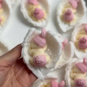 Sleeping baby soap, guest favor, personalized baptism gift, scented soap, handmade soap, birthday, pleasure to give