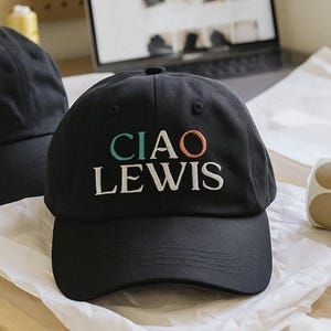 Casquette brodée Ferrari F1 : casquette unisexe Ciao Lewis