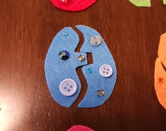 Matching Egg Felt Set (ECE)