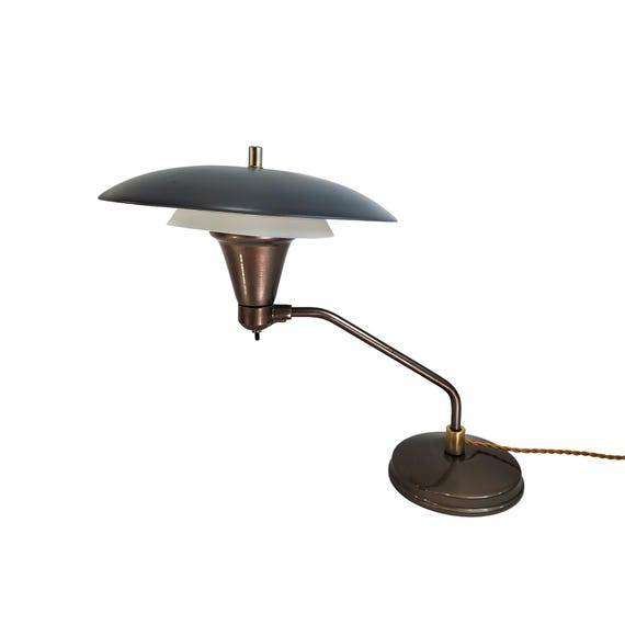1950s Flying Saucer Desk Lamp by Art Specialty Co - Etsy