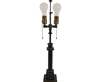 Early 20th Century Neoclassical Column Lamp