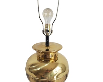 Brass Ginger Jar Table Lamp