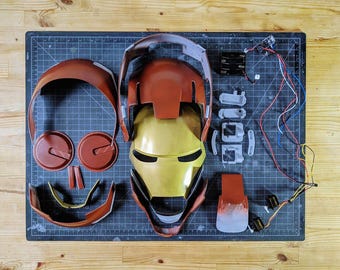 Marvel – Iron Man Helmet | 3D Printable STL | Superhero Collectible