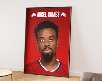 LOSC Poster - Angel Gomes - Poster