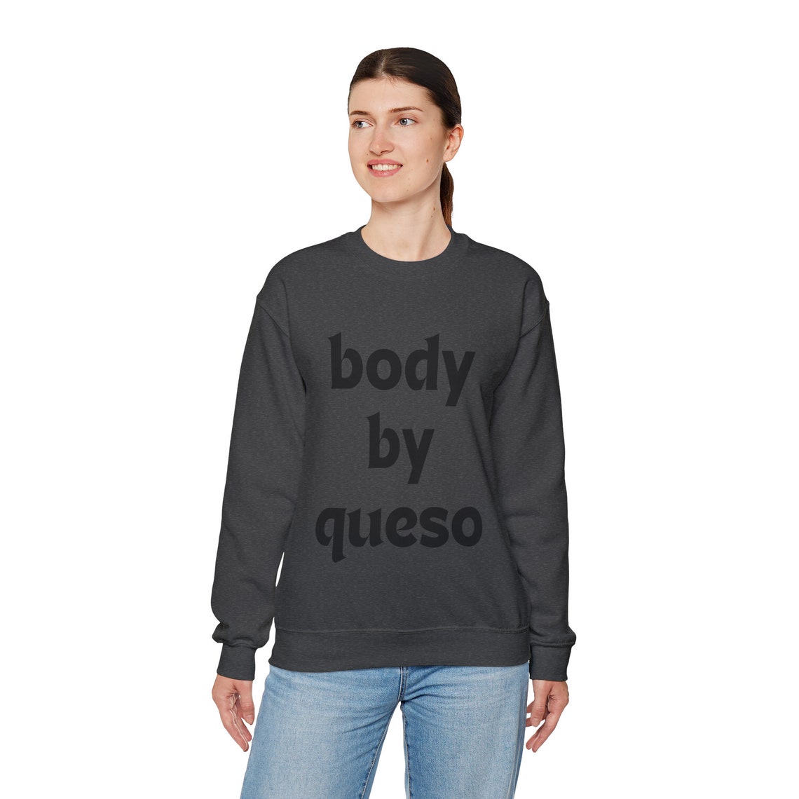 Body by Queso Unisex Heavy Blend™ Crewneck Sweatshirt - Etsy