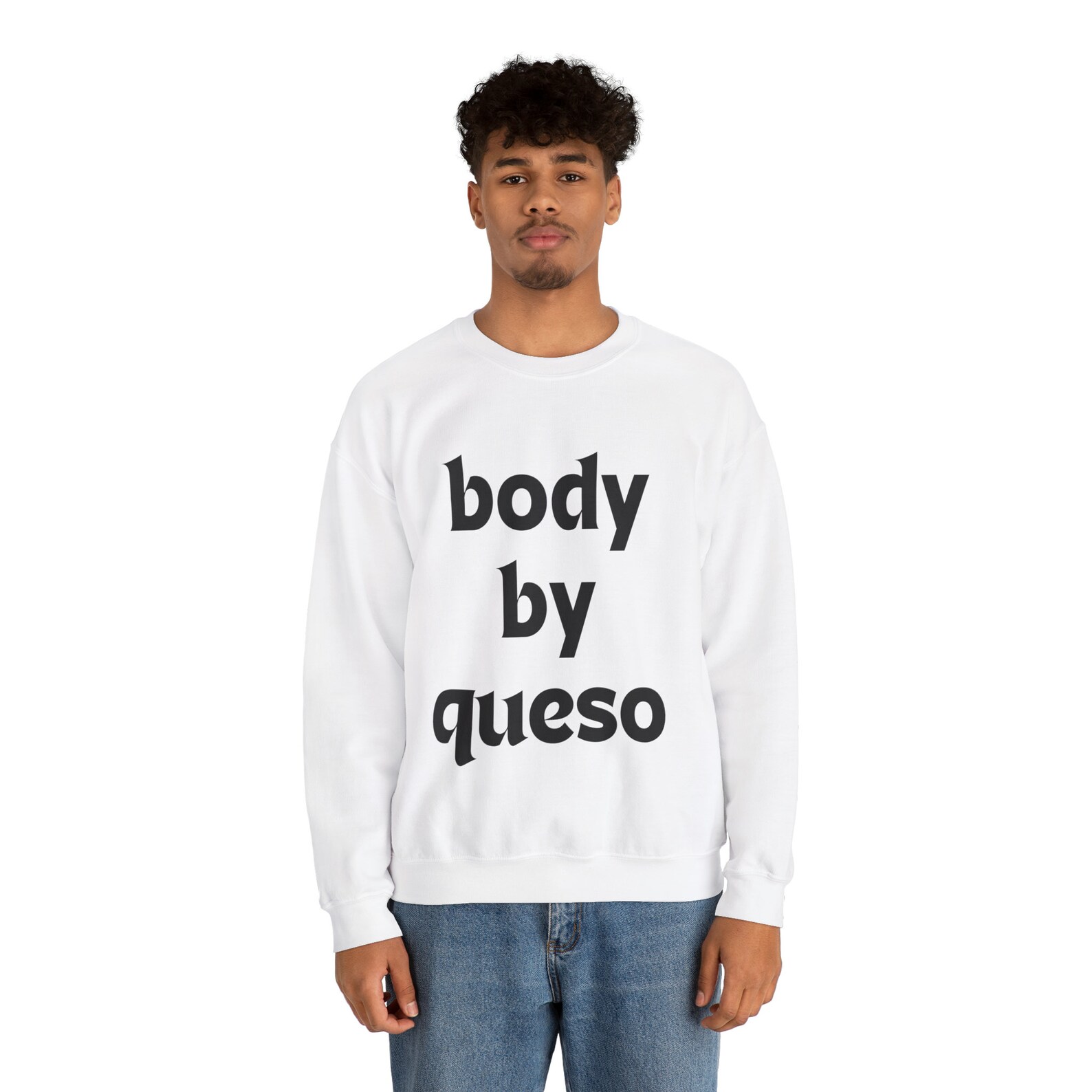 Body by Queso Unisex Heavy Blend™ Crewneck Sweatshirt - Etsy