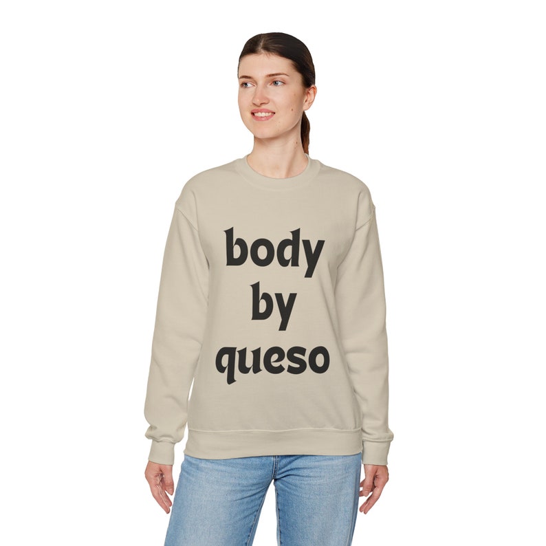Body by Queso Unisex Heavy Blend™ Crewneck Sweatshirt - Etsy