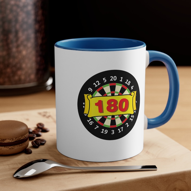 Luke Littler Funny Darts Coffee Mug Bullseye 180 - Etsy