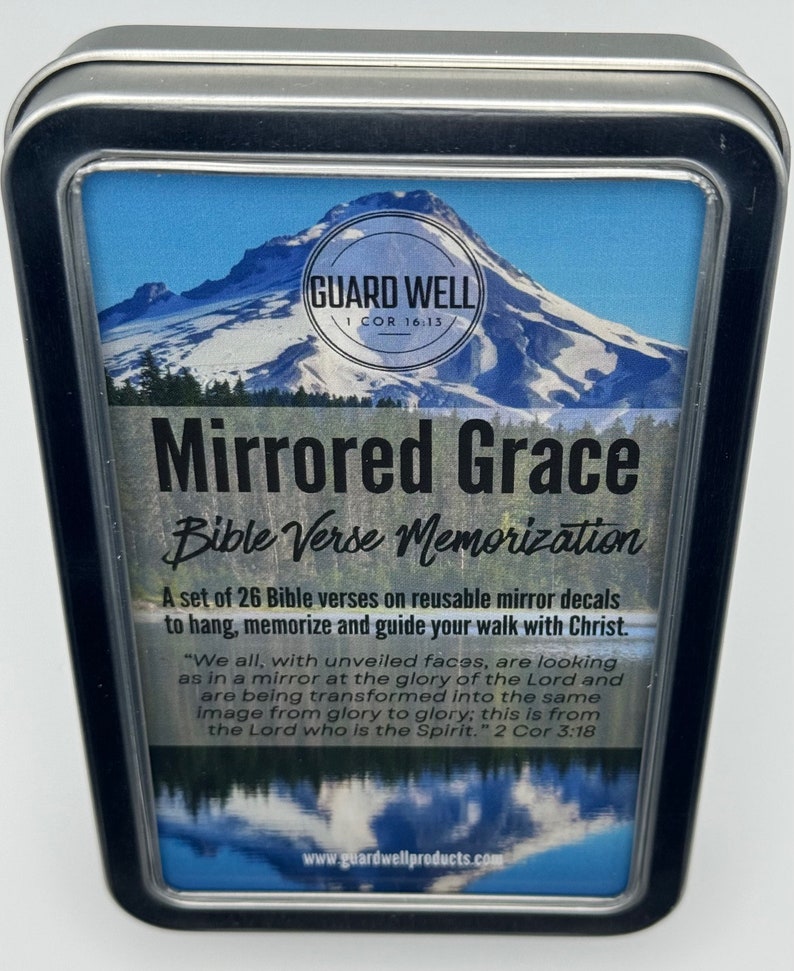 Bible Verse Mirror Decals Set 26 Scripture Static Clings Inspiration