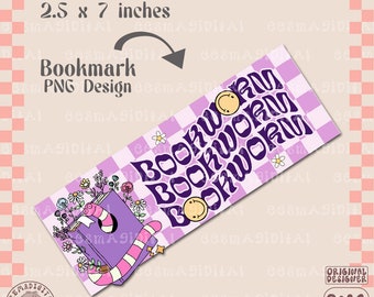 Bookwork bookmark Png, checkered bookmark design, Cute Creative Bookish Printable Bookmark Design for Commercial Use