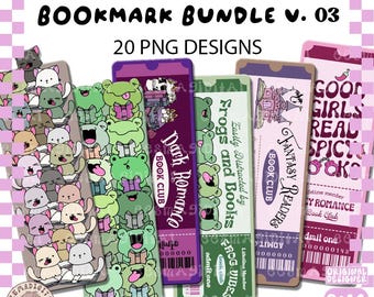 Bookmark png bundle vol 3, PNG Design Bundle for Readers