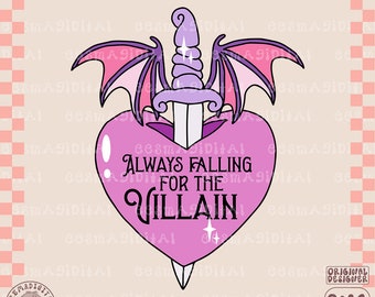 Always falling for the villain png, Bookish Girlie Villain Lover, Enemies to Lovers, Dark Romance Reader, Kindle Era, Spicy Book Tropes