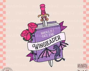 ¿Debería obtener el Wingleader Png Dragons Xaden Fantasy Romance Reader Bookish Romantasy Book Boyfriend Shadow Wielder Smut Enemies to Lovers