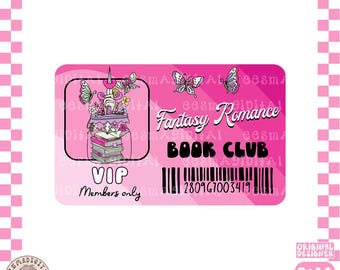 Fantasy romance book club card PNG, Cute Trendy Aesthetic Fantasy Fourth Wing  Bookish png design for stickers,Commercial Use