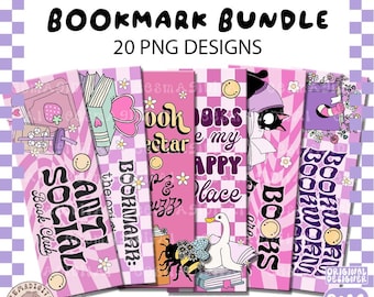 Bookmark png bundle, PNG Design Bundle for Readers