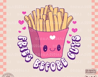 Frieten vóór jongens png, frietjes vóór jongens, liefde png, liefde shirt png, retro liefde png, frietjes liefde png, sublimatie png voor t-shirts, stickers