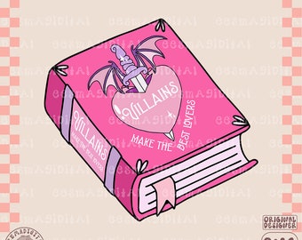 Schurken maken de beste minnaars PNG, Villain Lover Romantasy Book Tropes Bookish Smut Pittige boekenclub Reading Enemies to Lovers Stfuattdlagg