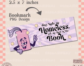 Diseño de cita de marcador divertido, archivo PNG, lindos refranes librescos creativos a cuadros Diseño de marcador imprimible para uso comercial