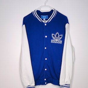 ジャケット・アウター 80s adidas trefoil varsity jacket y2k 80s adidas trefoil varsity jacket y2k - メルカリ