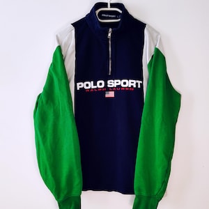 Vintage Polo Ralph Lauren Sweatshirt Sweater Pullover Size M Retro Style 90s y2k Oldschool Streetwear