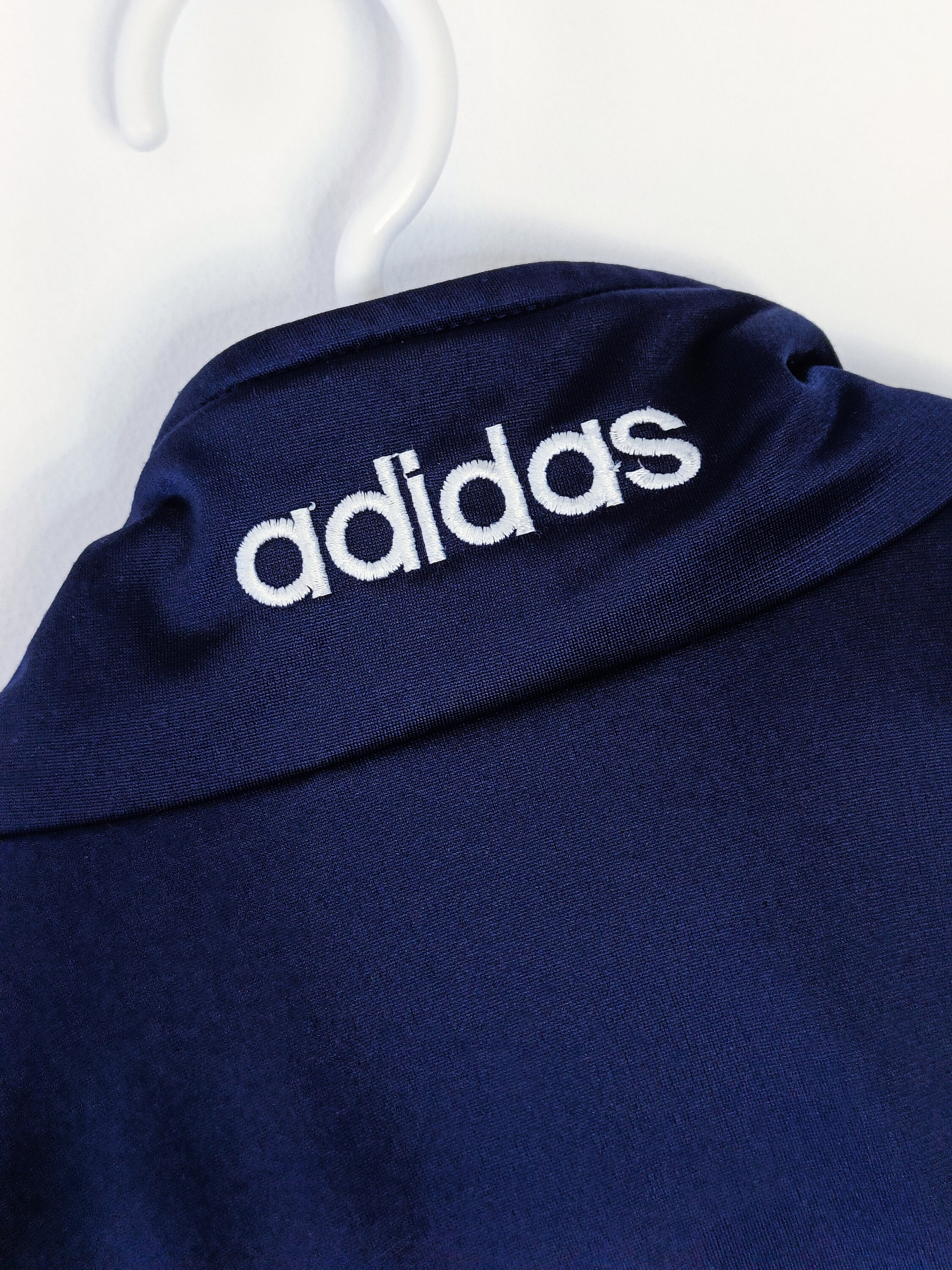 Vintage Adidas Zip up Sweatshirt Track Jacket Size XL Retro Style