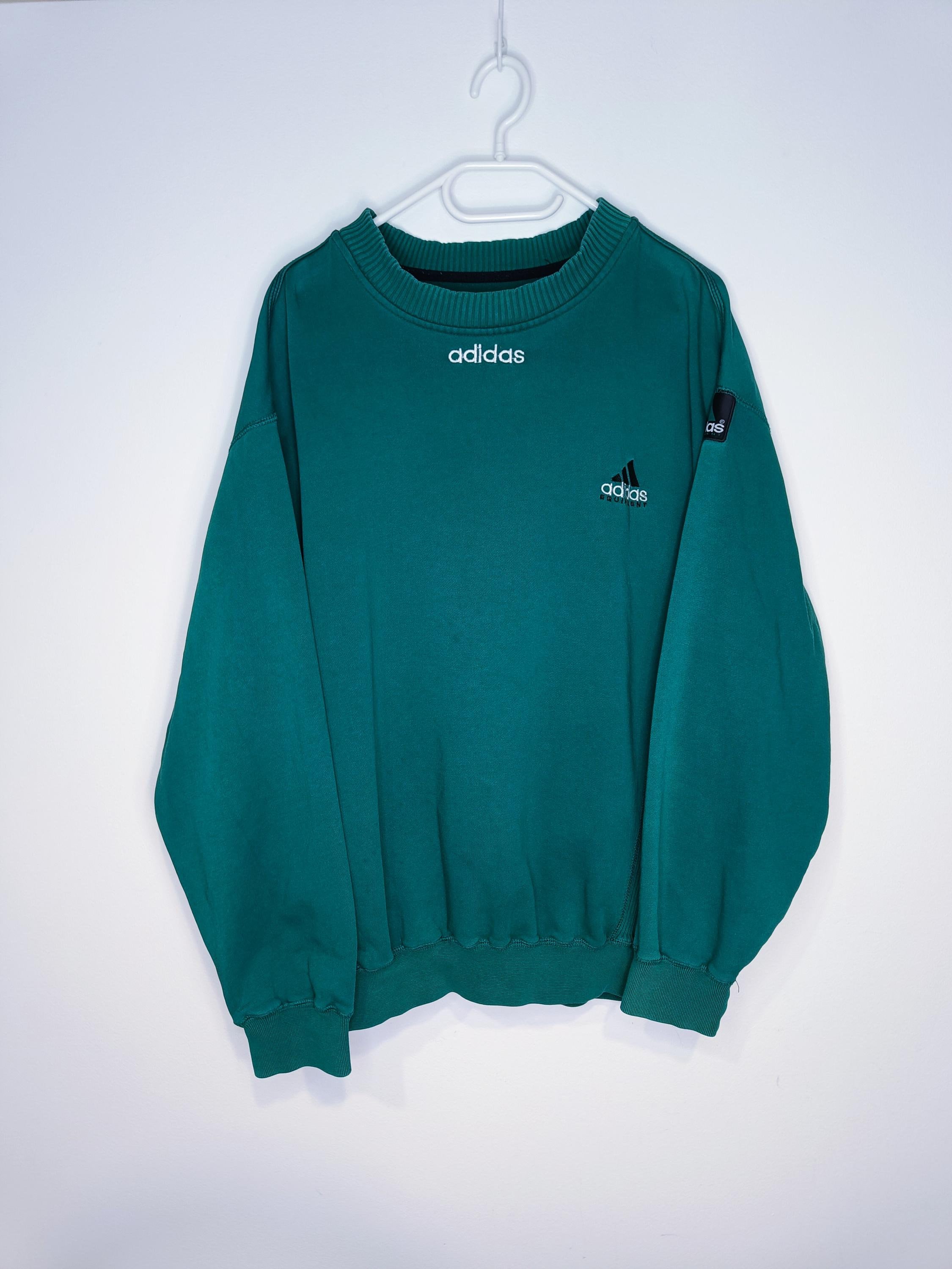 ✅90s 復刻 adidas EQUIPMENT mock neck sweat Adidas Equipment 90's Sweatshirt – Dagilis Vintage