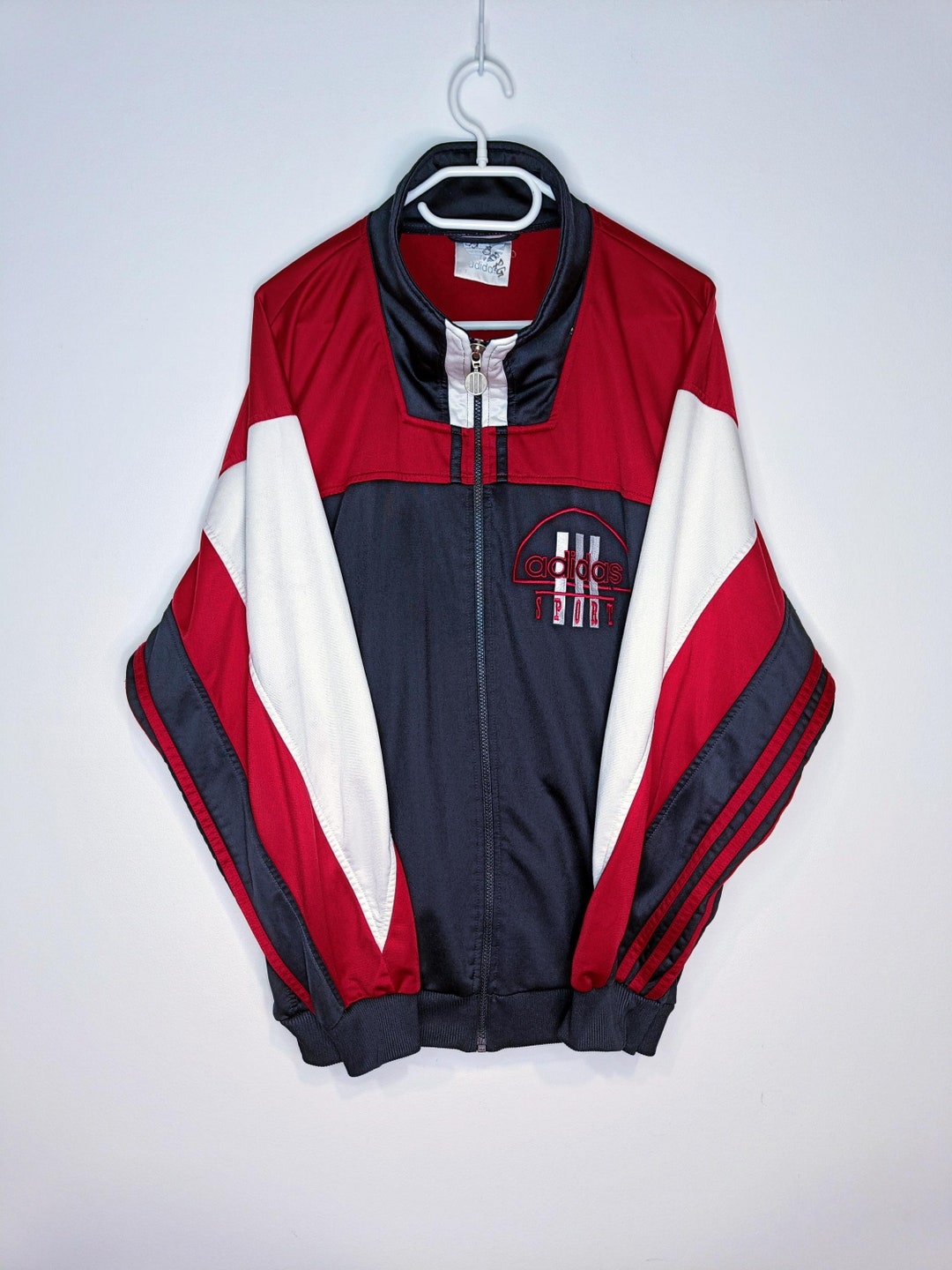 トップス 00s adidas track jacket hoodie Adidas × Vintage Vintage 00s Adidas Sample White Gold Hood