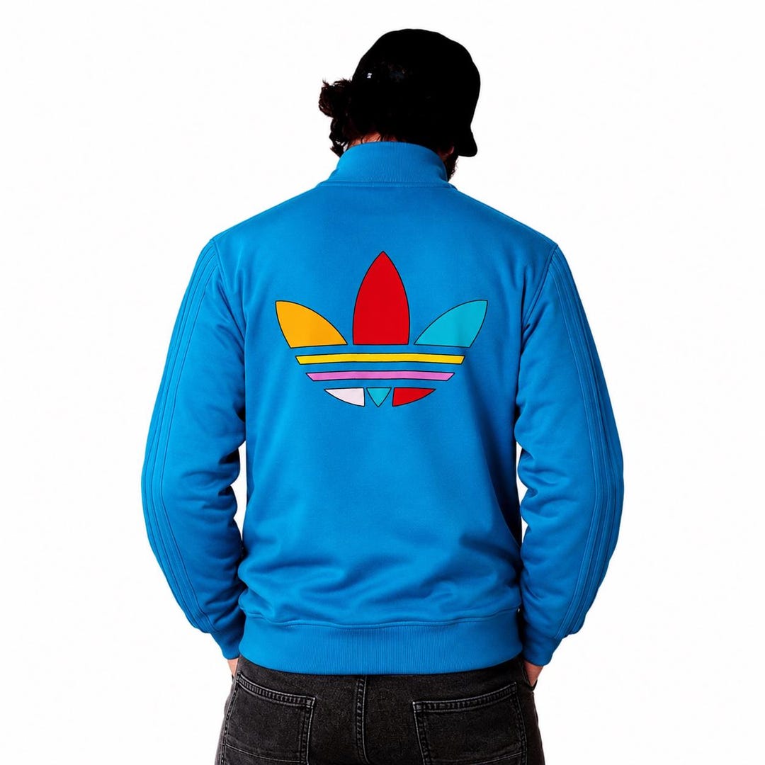 Vintage 90s Adidas X Pharrell Williams Track Jacket Big Trefoil