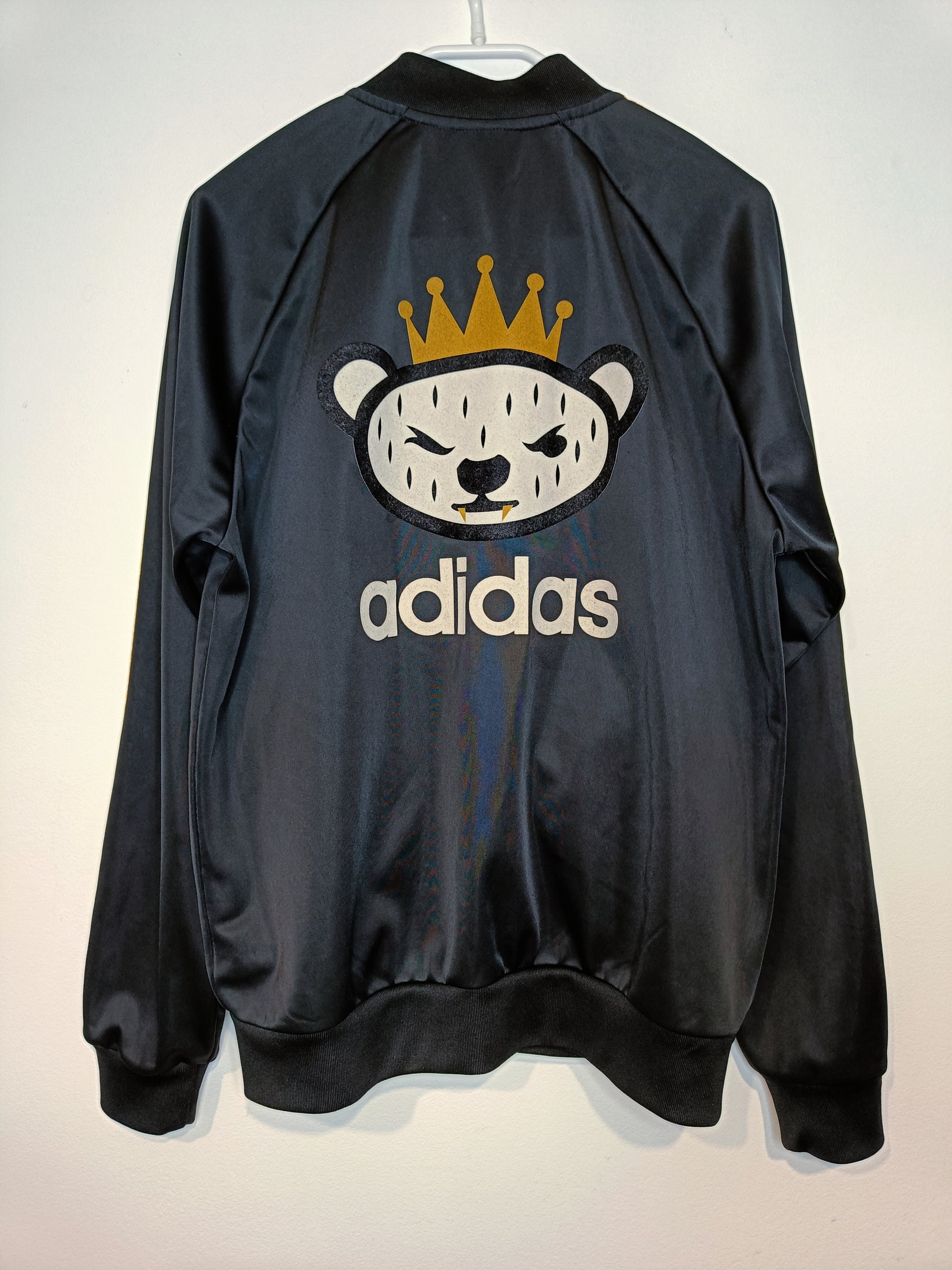 Adidas nigo bear jacket sale