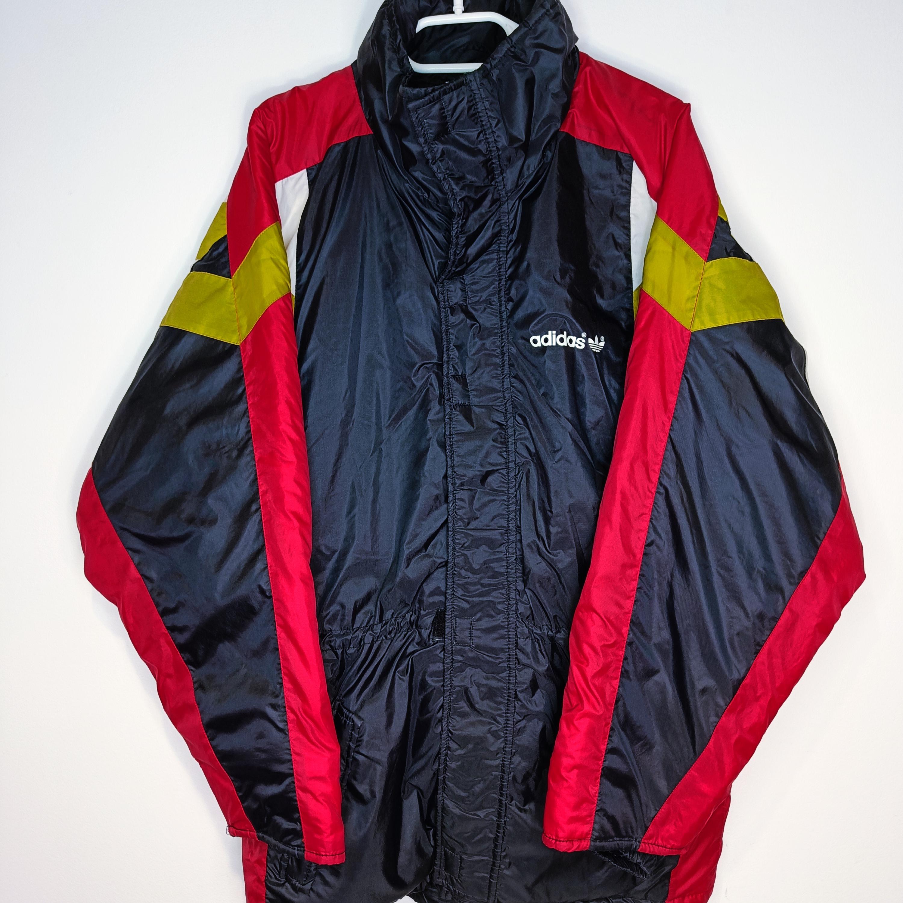 Vintage Adidas Puffer Winter Track Jacket Size XL Retro Vintage Adidas Puffer Winter Track Jacket Size XL Retro