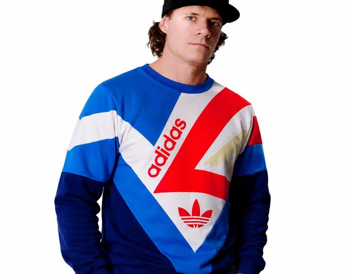 Vintage Adidas Archive Crewneck Sweatshirt / Size S/M