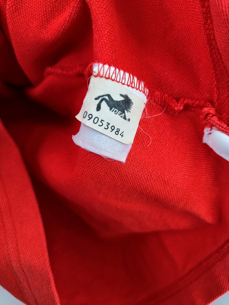 Sweat-shirt Vintage Ferrari Années 80 - Fan Club, Sponsors Agip/Magneti Marelli - Taille XL