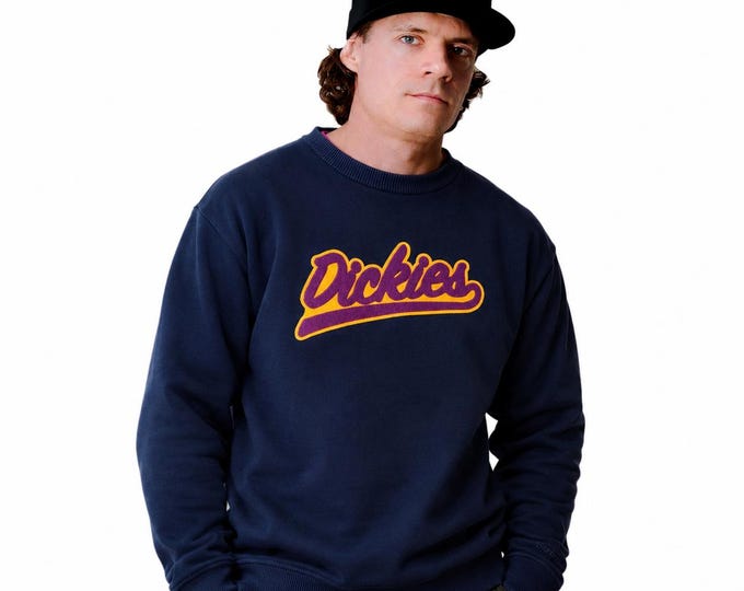 Vintage Dickies Crewneck Sweatshirt Sweater Pullover Size L Retro Style 90s y2k Oldschool Streetwear Rare