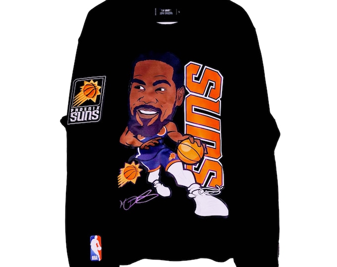 New Phoenix Suns Kevin Durant Sweatshirt Large | NBA Crewneck Pullover | Y2K Basketball Graphic Sweatshirt | Streetwear / Size L