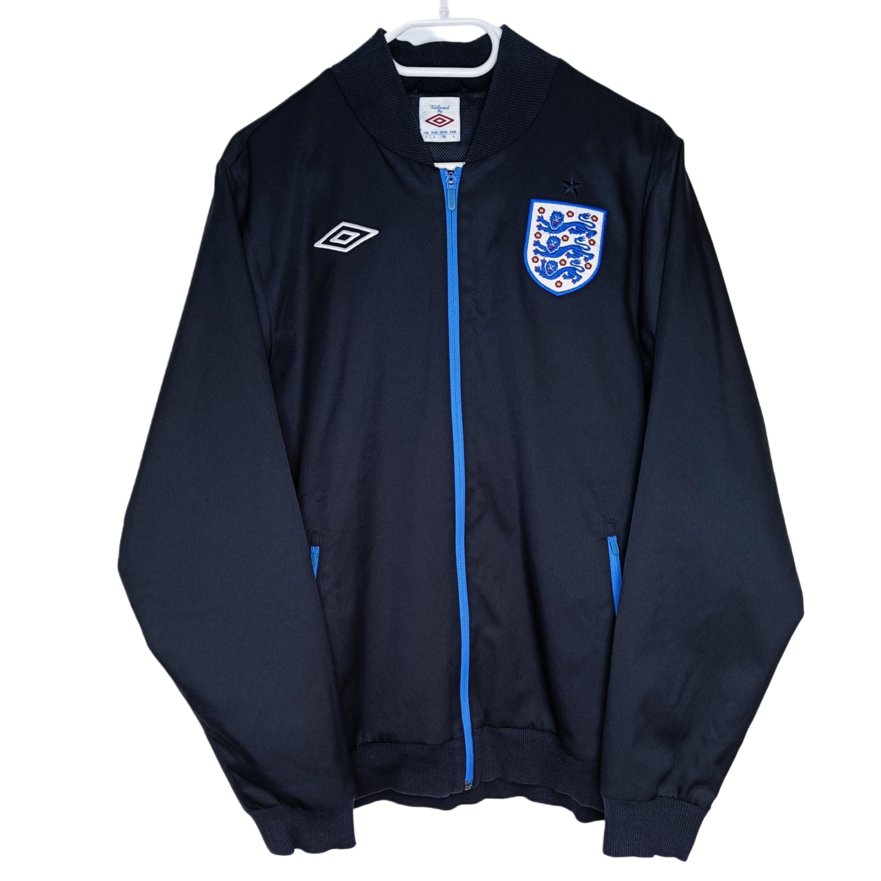 ジャケット・アウター umbro England soccer half zip jacket y2k Vintage Umbro England Football Light Windbreaker Jacket Zip up