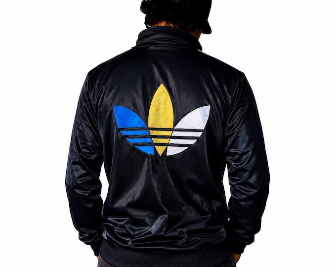 Vintage Adidas Chile 62 Zip Sweatshirt Track Jacket Trefoil Chile62 / Size S