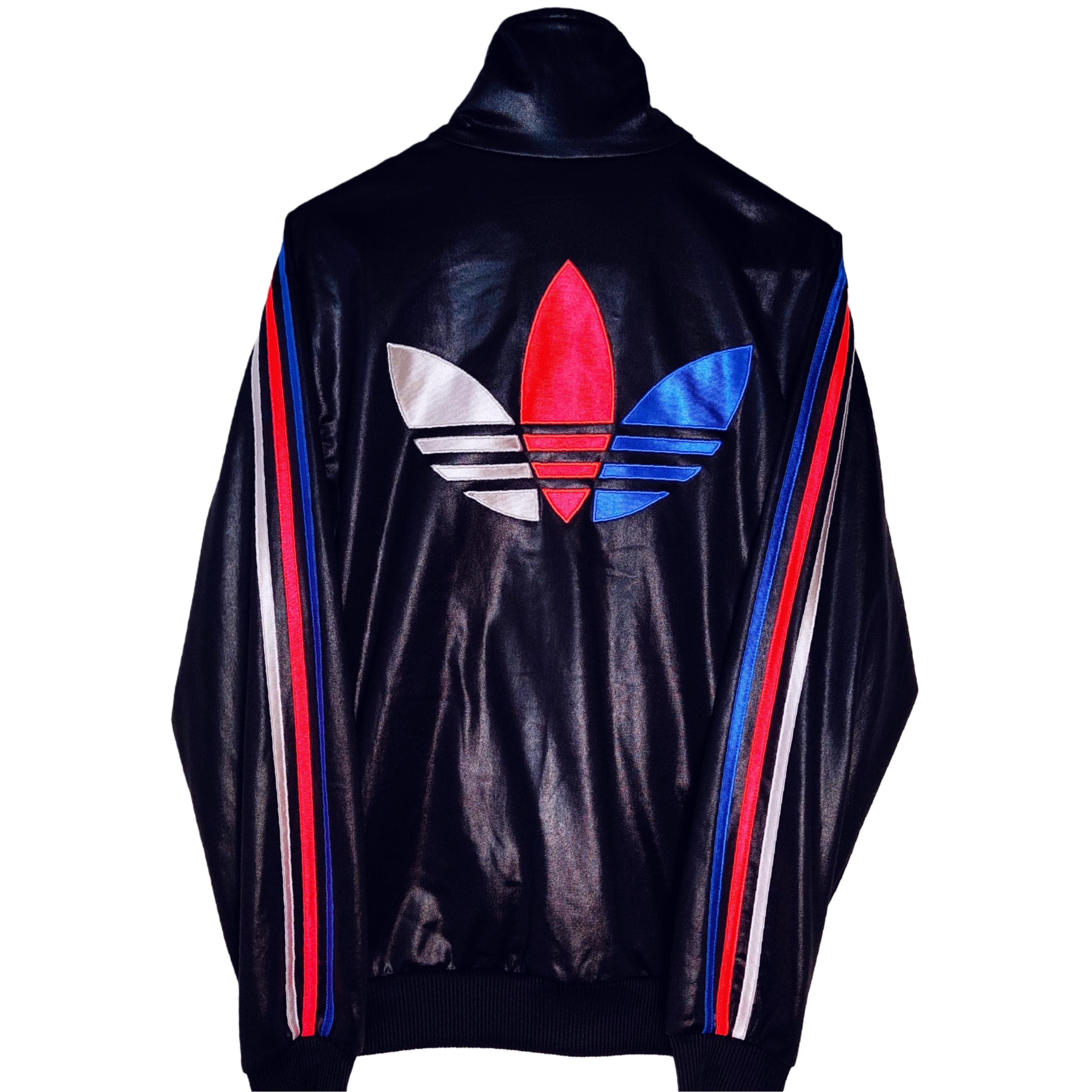 Vintage Adidas Chile 62 Zip Sweatshirt Track Jacket Size M Retro