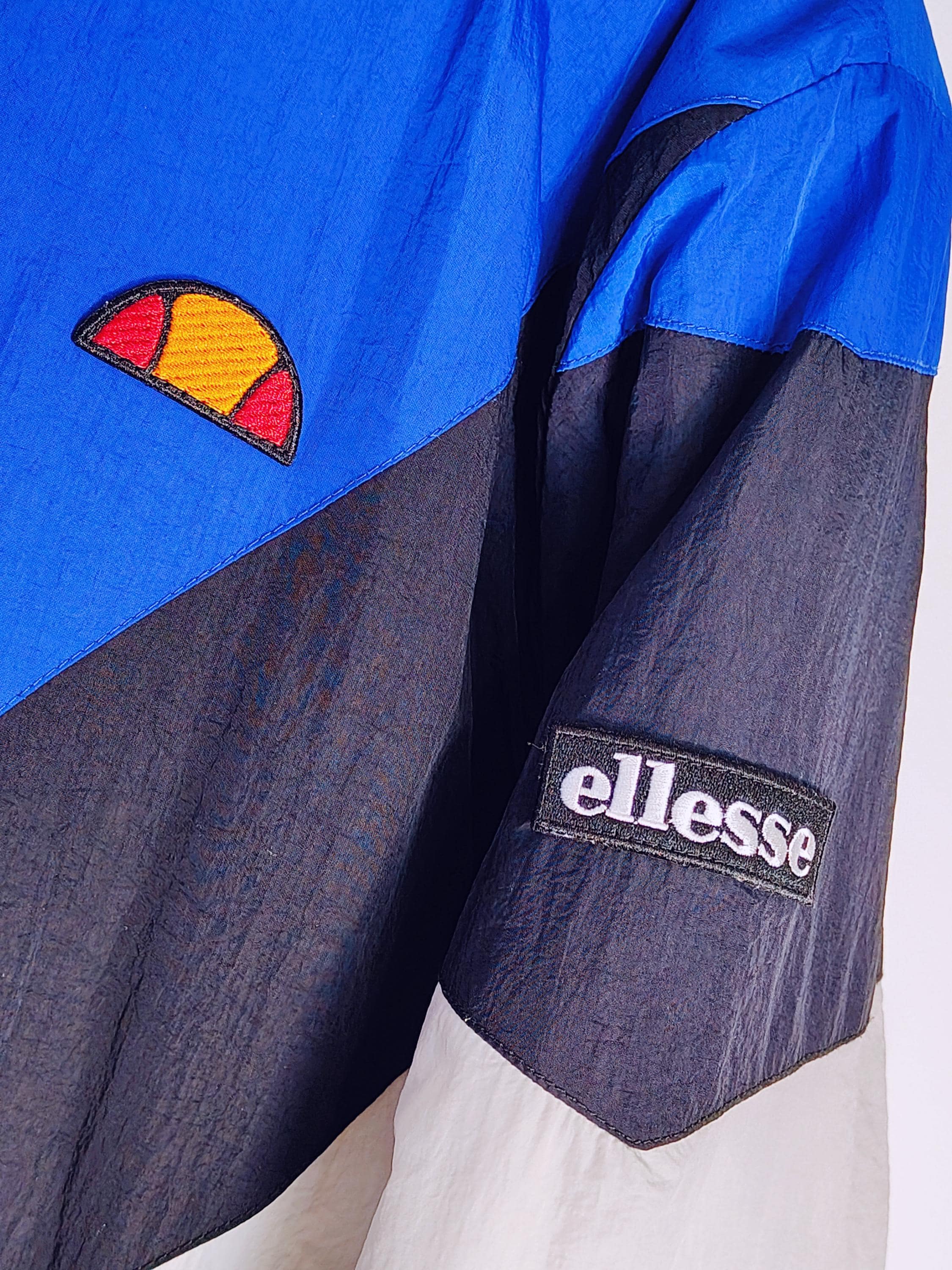 Vintage Ellesse Winter Puffer Jacket Size XL Retro Style 90s Y2k