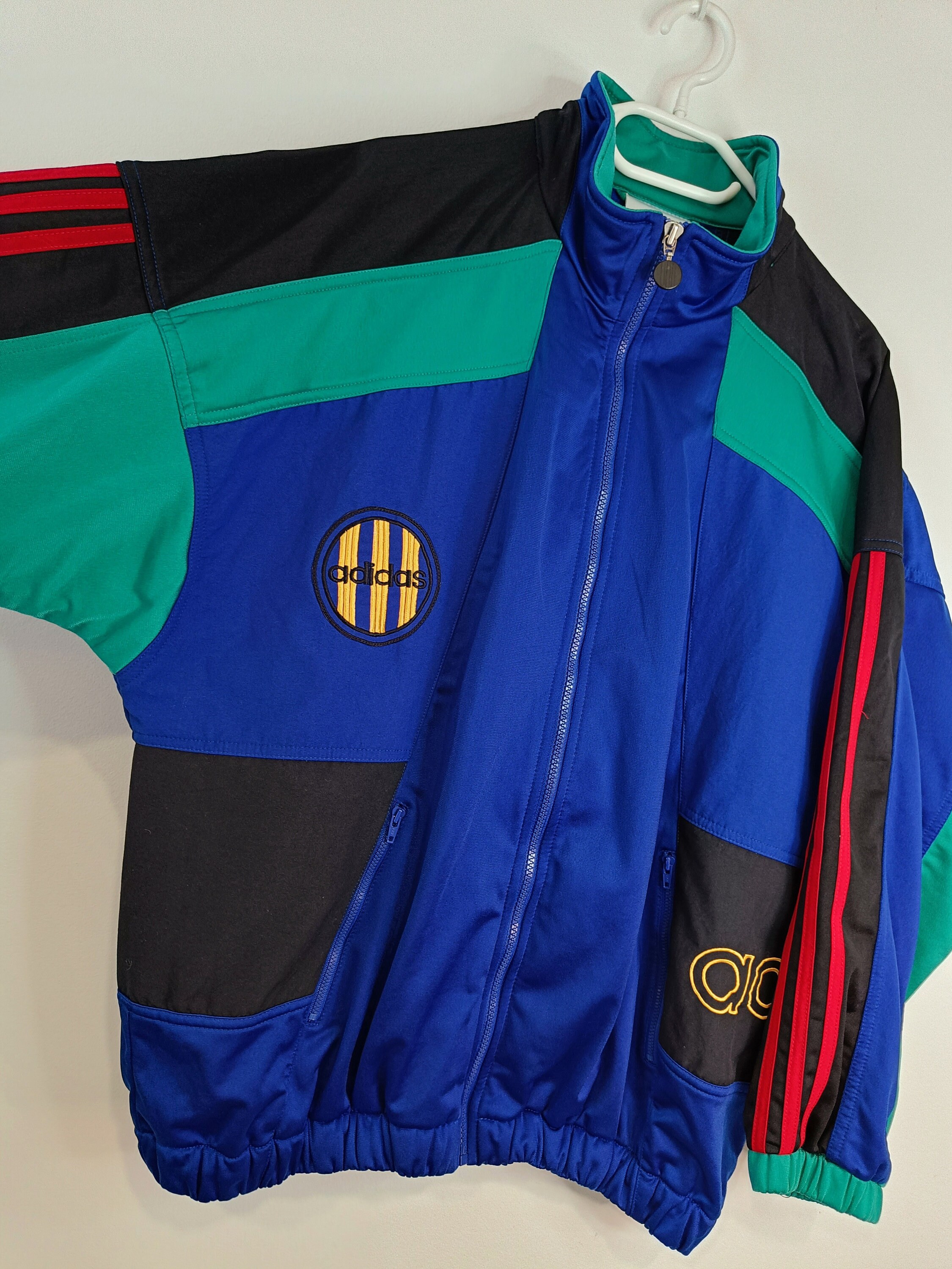 Vintage Adidas Zip up Sweatshirt Track Jacket Size L / XL