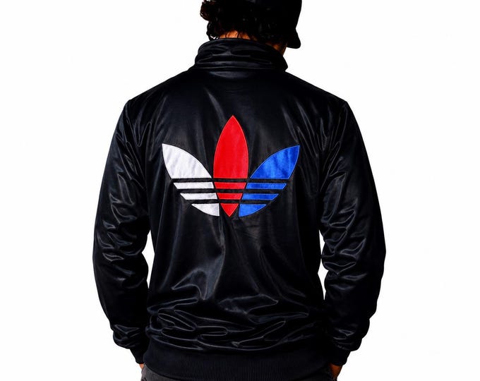 Vintage Adidas Chile 62 Zip Sweatshirt Track Jacket Size M Retro Style 90s y2k Oldschool Fashion Chile62