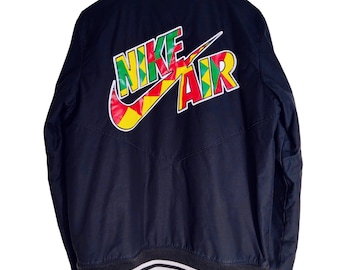 Vintage Nike Arsenal FC Football Windbreaker Jacket Zip up