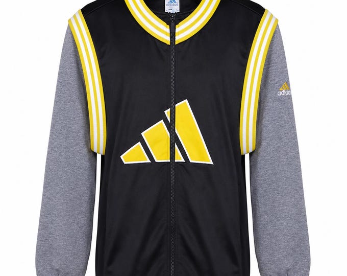Vintage Adidas Zip Up Sweatshirt Vest Track Jacket Size M/L Retro Style 90s y2k Oldschool Streetwear