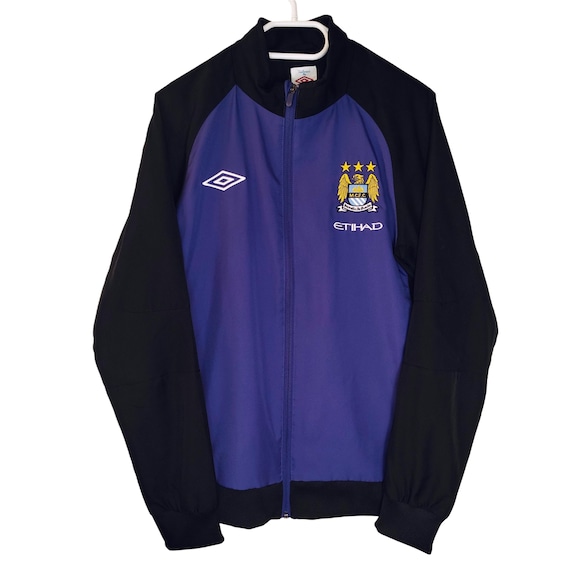 Vintage Umbro Manchester City Light Windbreaker Track Jacket Size