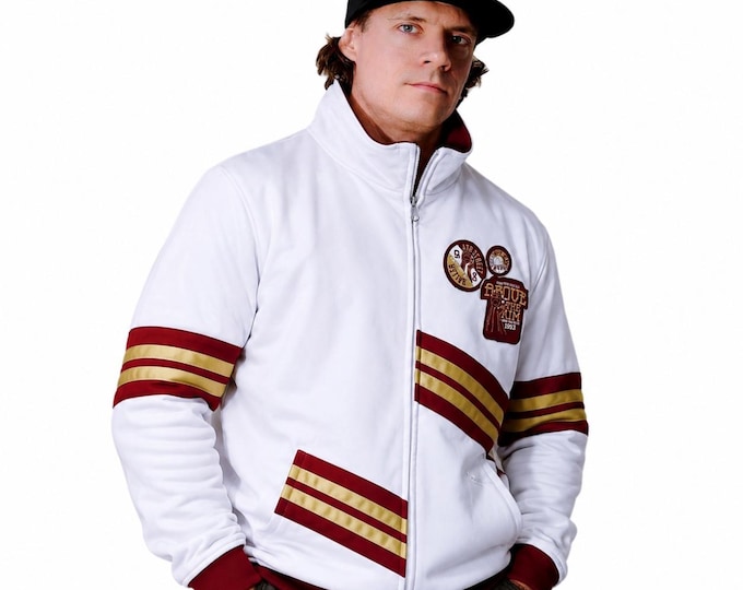 Vintage Reebok Asphalt War Games 1993 Above The Rim Zip Up Sweatshirt Track Jacket Size L/XL Retro Style 90s y2k